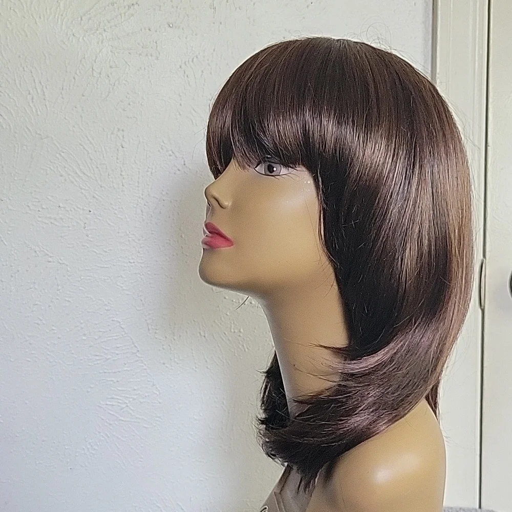 Beautiful Synthetic Wig with Bangs